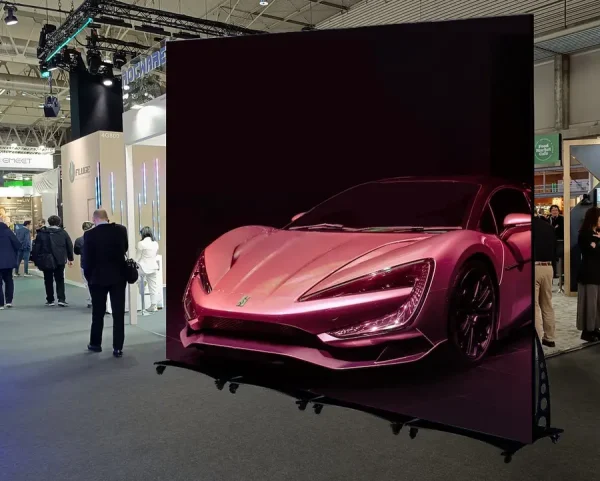 Großbildschirme für Messe