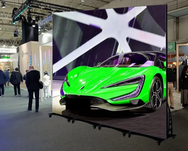 Videowall fuer den Messestand