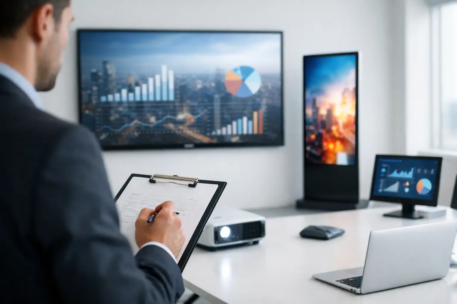Beschaffungsleitfaden für professionelle Anzeigesysteme
