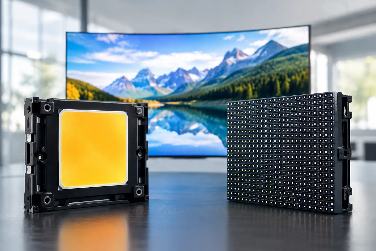 COB LED gegen SMD LED bei professionellen Videowalls