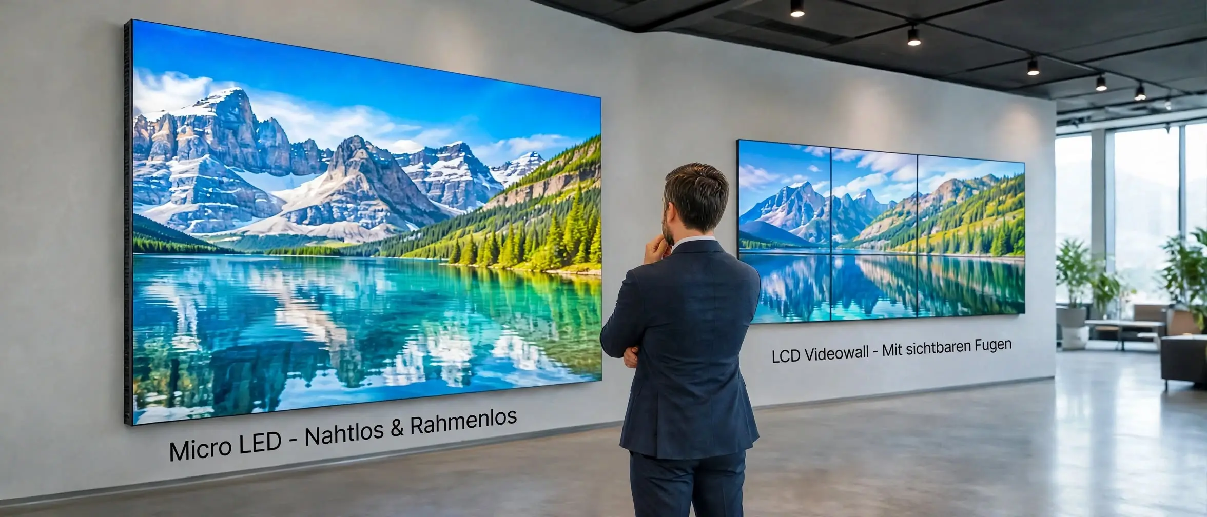 LED Videowand oder LCD Videowall – was passt besser?