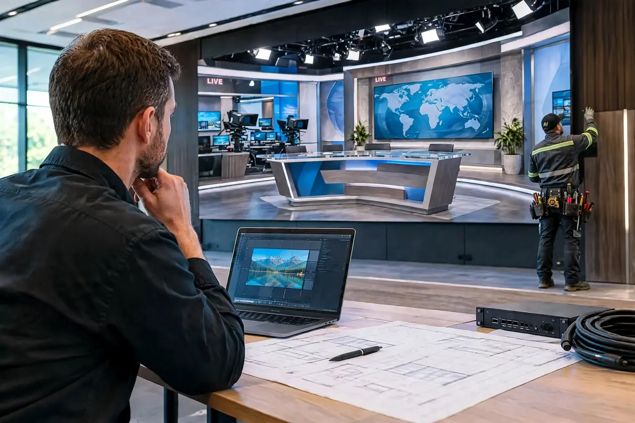 AV Integration großer LED Displays richtig planen